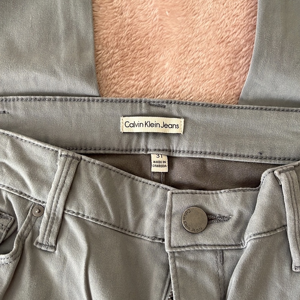 Calvin Klein Grey Jeans - Picture 3 of 5